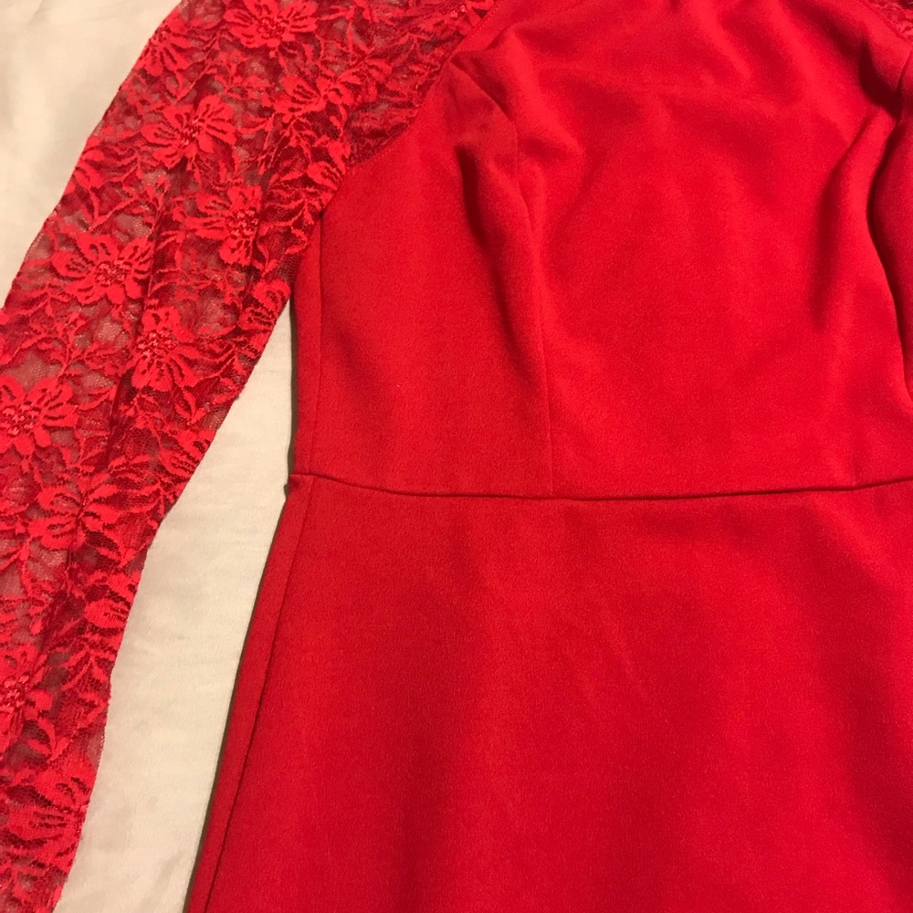 Red homecoming dress - Picture 4 of 6